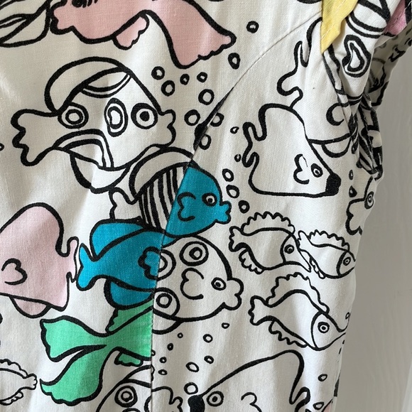 Vintage Fish Dress - Picture 4 of 5